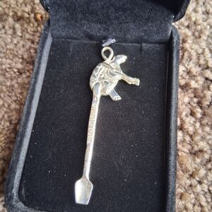 Silver Turtle Reptile Spoon